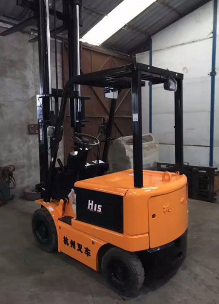 純電動(dong)叉車案例